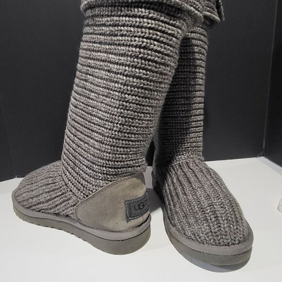 Ugg Gray Tall Booties - Picture 7 of 8